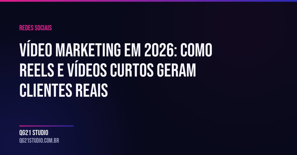 Por que vídeos curtos dominam o alcance orgânico e como empresas de qualquer set